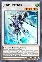Junk Speeder - RA01-EN032 - Quarter Century Secret Rare - 1st Edition